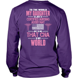 My Daughter The CNA (backside design)