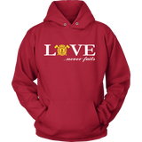 Firefighter Love Never Fails T Shirt