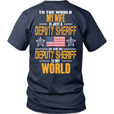 Deputy Sheriff Wife (backside design) - Shoppzee