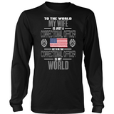 Correctional Officer Wife (frontside design) - Shoppzee