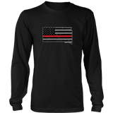 South Dakota Firefighter Thin Red Line