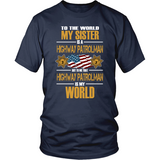 Sister Highway Patrolman (front side design only)