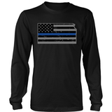 Kansas Thin Blue Line Tee