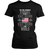 Grandaughter State Trooper (frontside design only)