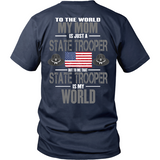 Mom State Trooper (backside design only)