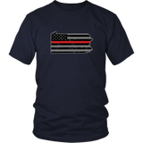 Pennsylvania Firefighter Thin Red Line