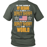 Deputy Sheriff Husband (backside design) - Shoppzee