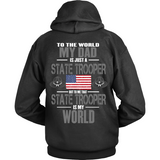 State Trooper Dad (backside design only)