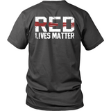 Red Lives Matter (front and back)