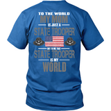 Mom State Trooper (backside design only)