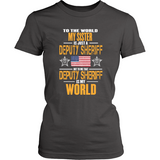 Deputy Sheriff Sister (frontside design) - Shoppzee