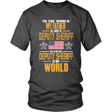 Deputy Sheriff Father (front side design) - Shoppzee