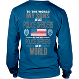 Police Officer Sons (Plural and backside design only)