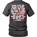 Zombie Prayer Shirt (backside design) - Shoppzee