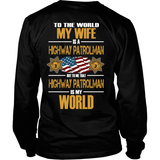Wife Highway Patrolman (backside design) - Shoppzee