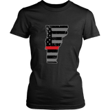 Vermont Firefighter Thin Red Line - Shoppzee
