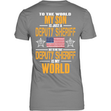 Deputy Sheriff Son (back design) - Shoppzee