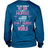 My Nurse Son Is My World