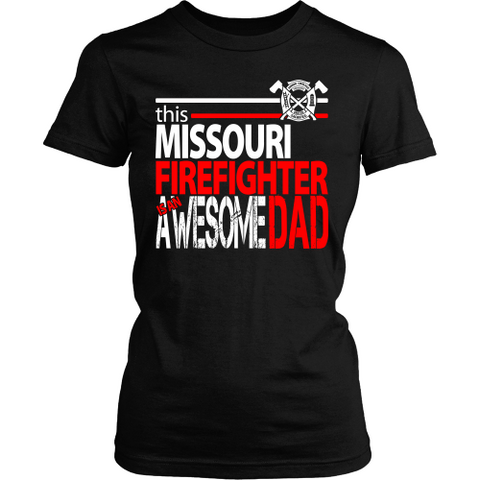 Awesome Missouri Firefigher Dad - Shoppzee