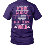 Nurse Mom (backside design only)