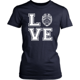 Police and Law Enforcement Love T Shirt