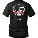 Firefighter Thin Red Line Superhero (backside design)