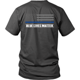 Blue Lives Matter (back) - Shoppzee