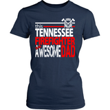 Awesome Tennessee Firefighter Dad - Shoppzee