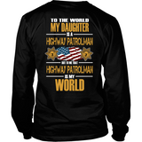 Daughter Highway Patrol (backside design) - Shoppzee