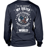 My Sister the Mechanic (backside design)