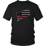 Connecticut Firefighter Thin Red Line - Shoppzee