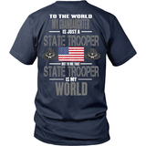 Grandaughter State Trooper (backside design)