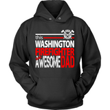 Awesome Washington Firefighter Dad - Shoppzee