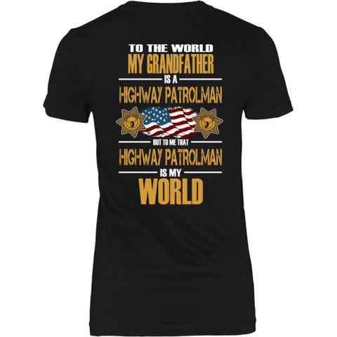 Grandfather Highway Patrolman (backside design)