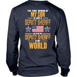 Son Deputy Sheriff (front and back design)