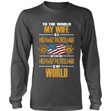 Wife Highway Patrolman (frontside design) - Shoppzee