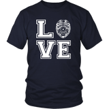 Police and Law Enforcement Love T Shirt