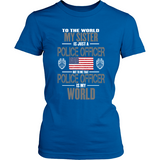 Sister Police Officer (frontside design only)