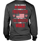 My Firefighter Daughter (backside)