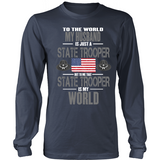 Husband State Trooper (frontside design only)