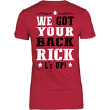 We Got Your Back Rick! - Shoppzee