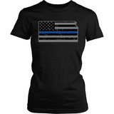 Kansas Thin Blue Line Tee