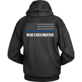 Blue Lives Matter (back) - Shoppzee