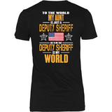 My Aunt Deputy Sheriff (backside design)