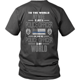 Blue Lives Matter Wife #2-twosides - Shoppzee