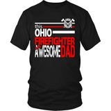 Awesome Ohio Firefighter Dad - Shoppzee