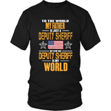 Deputy Sheriff Father (front side design) - Shoppzee