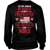 My Firefighter Daughter (backside)