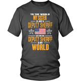 Deputy Sheriff Sister (frontside design) - Shoppzee