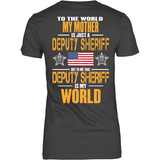 Mother Deputy Sheriff (backside design only)